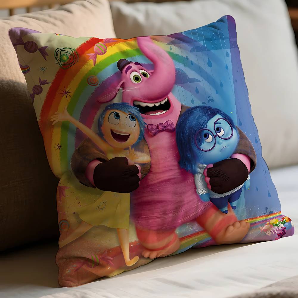 Süßer H-Inside Out-W Kissenbezug Kissenhülle Weich Süß Dekokissenbezug Für Auto Sofa Kissenhülle Polyester Mit Reißverschluss