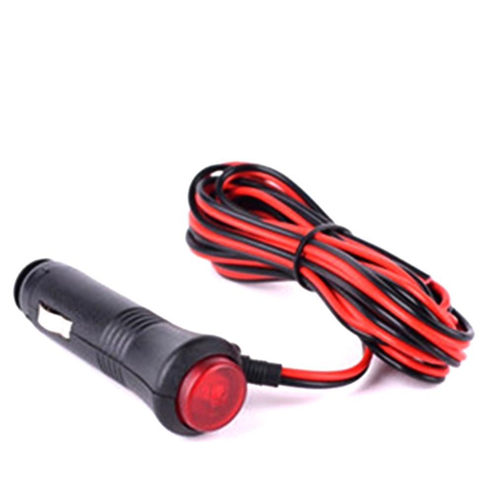 Vehicle cigarette lighter plug vehicle cigarette lighter power cord with switch 12v24 general