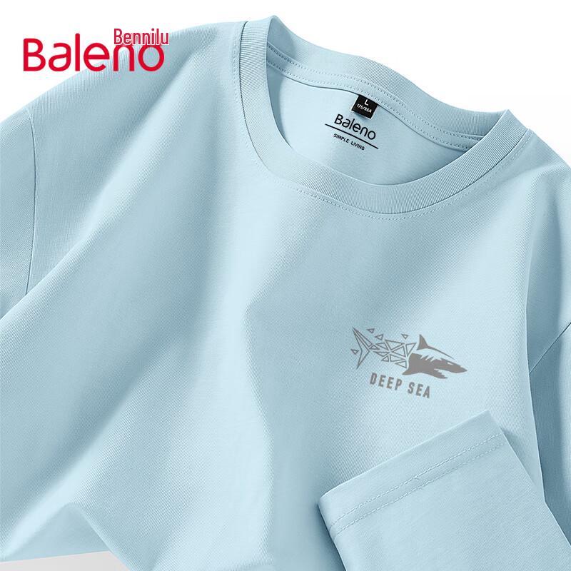 Baleno Men s Heavyweight Cotton Long-Sleeve T-Shirt M