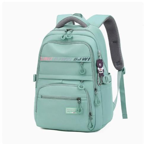 BAIJIAWEI Brand College and High School Student School Backpacks Nylon Orthopedic School Bags Reduces the Burden Girls Schoolbag