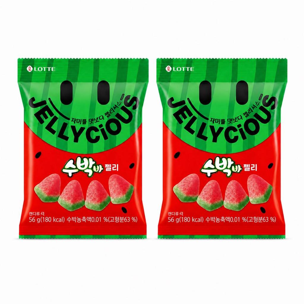 Lotte Wassermelone Weiche Süßigkeiten 56g