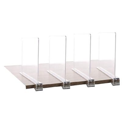1/2/4 Stück Schrankregal-Teiler zur Organisation Schlafzimmer Küche Büro