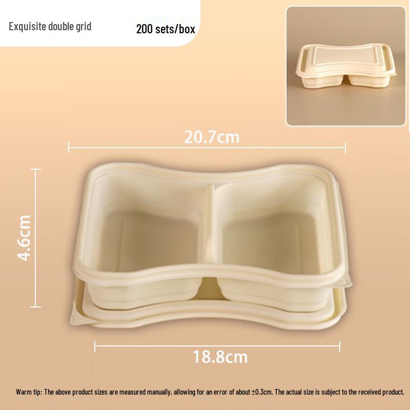 Disposable Biodegradable Meal Prep Containers