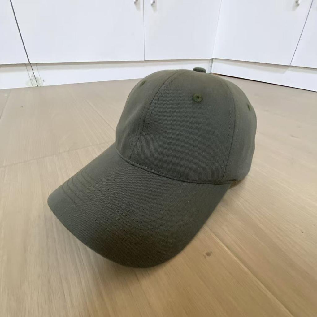 Cotton Solid Color Baseball Cap Student Shade Cap Couple Versatile Street