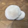 Imitation Mink Hat Women's Winter Foreign Style Big Eaves Duck Tongue Fashion Beret Elastic Cold Hat