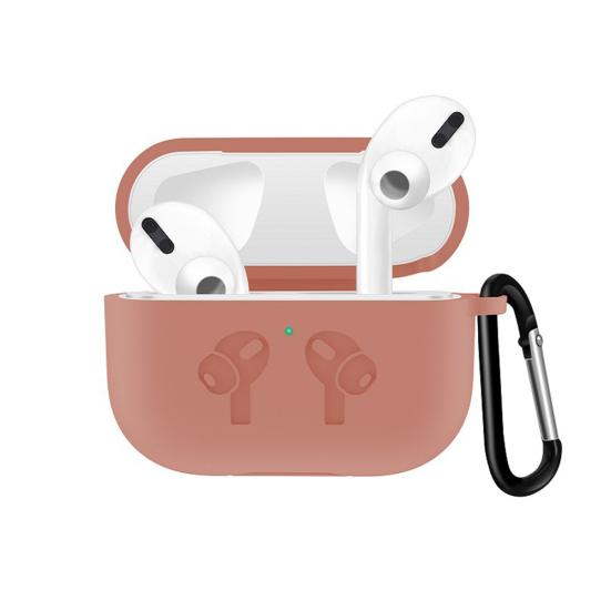 Silicone Portable Earphone Protective Case Cover with Hook for Air-Pods Pro 3