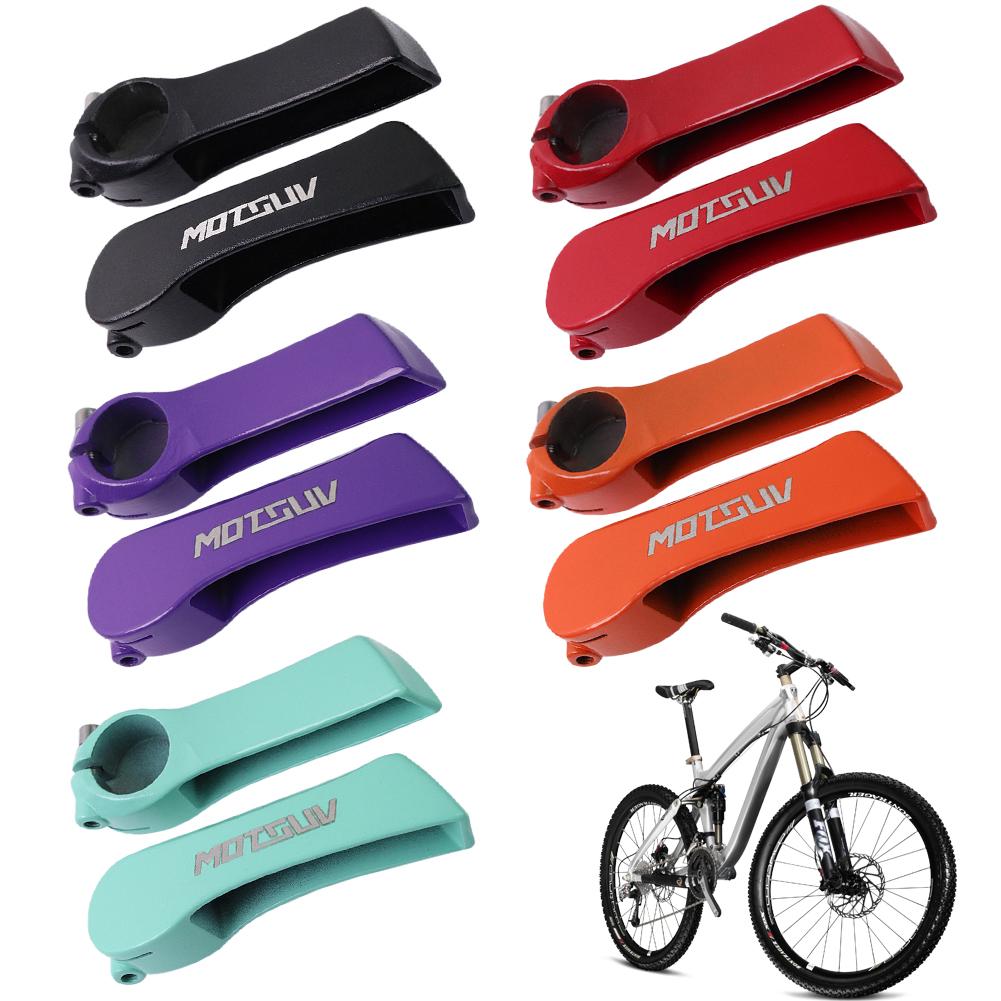 1 Pair Adjustable Small Auxiliary Bicycle Handlebar Aluminum Alloy Vice Handle Rest Blade Handlebar Grips MTB Riding Equipment