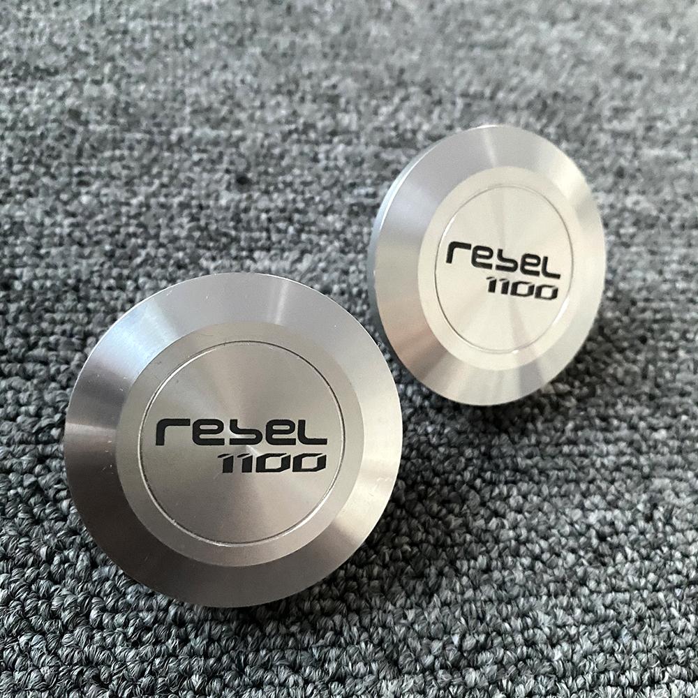 Krytky otvorů CNC rámu pro Honda CMX1100/REBEL1100 cmx 1100 Rebel 1100 Plug Sada ozdobných krytek rámu 2ks