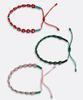 Bonbeau Flower Garden Color Knot Bracelet Flower Garden Handmade Color Knot Bracelet