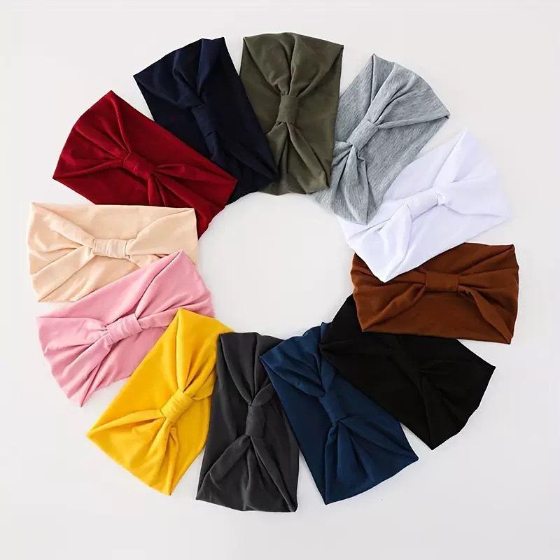 Bohemian Cashewblumen Elastisches Sport-Stirnband für Damen – Breiter Rand Haarreif zum Gesichtswaschen