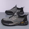 Autumn hiking shoes outdoor hiking tooling men's shoes fashion leisure labor insurance work leather shoes soft-soled shoes