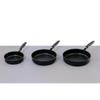 LIV PLUS Frying Pan 28cm IH and Gas Stove Compatible Black ND-3623 - The Cooking Surface Is Too Wide