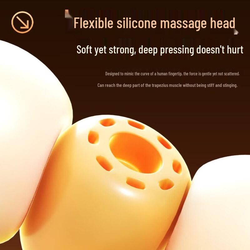AUX Heated Kneading Neck and Shoulder Massager CN plug (adapter included)