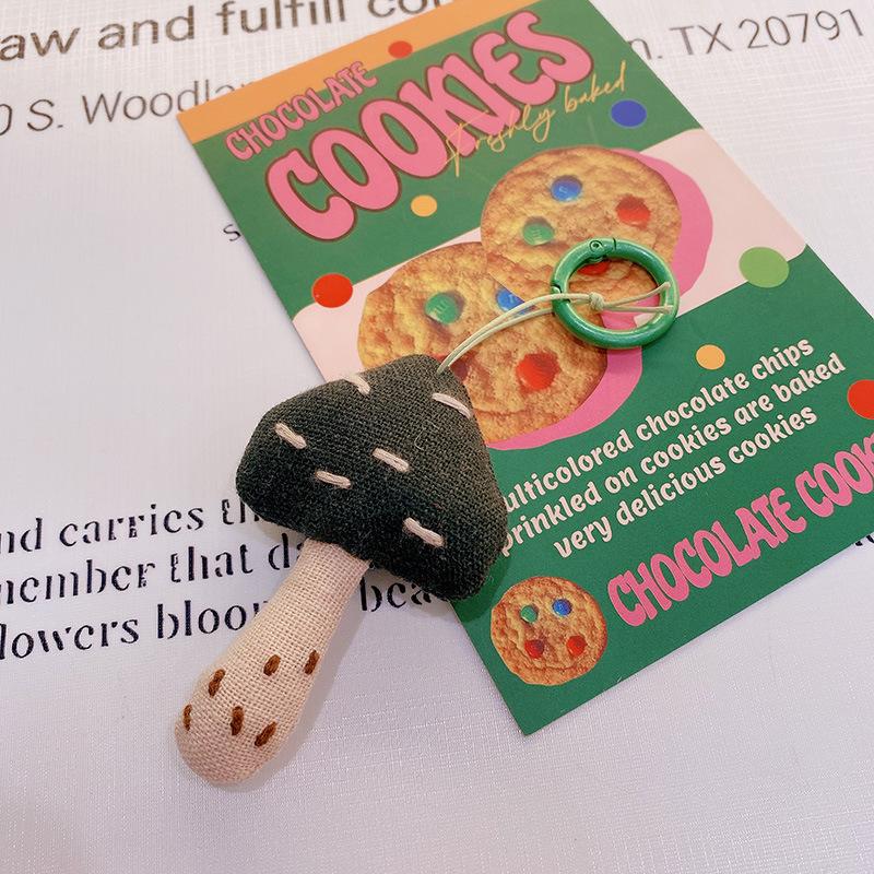 

Тканевый брелок в лесном стиле, осенняя коллекция, нишевый шарм для сумки, подвеска для телефона, аксессуары для сумки