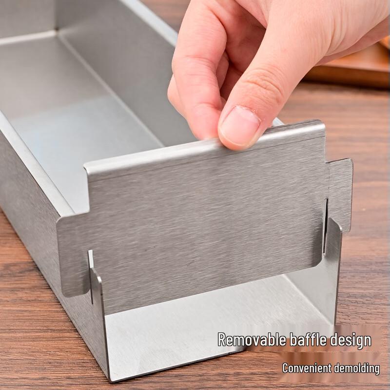 Detachable Rectangular Tiramisu Mousse Cake Mold