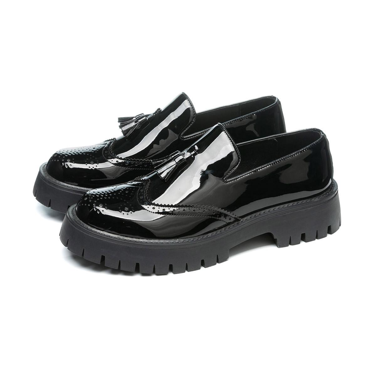 

Men s Shoes Trend-point Loafers Luxe Men Walking Footwear Man Prom Evening Long Dresses Male Shoes 2026 new Casual Leather Shoes 38
