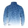 Men's Casual 1/4 Zip Stand Collar Sweatshirt with Leopard Print for Everyday Wear