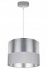 CEILING HANGING LAMP CHROME LAMPSHADE LED