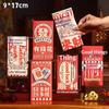6Pcs Cute Goat Year Red Envelopes For 2027 New Year Spring Festival Red Packet Cartoon Sheep Pattern Lucky Money Packets