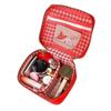 Cartoon Apple Pattern Makeup Bag Women Travel Storage Pouch Cosmetics Toiletry Storage Pouch Female's Handbag Christmas Gift