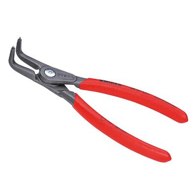 KNIPEX Precyzyjne szczypce do pierścieni zabezpieczających osiowych, 210 mm, Zagięte, 4921-A31