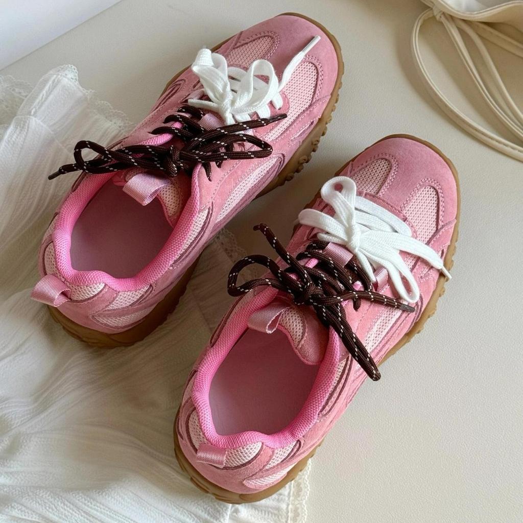 Zhike~ 6cm invisible inner height increase German training shoes thick-soled breathable sports shoes Forrest Gump dad shoes 2025 spring new models