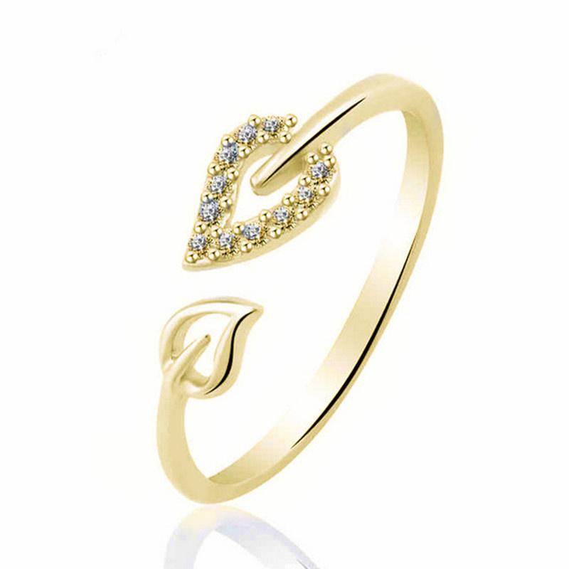 Party Leadership Commitment Gift Shining Bright Elements Rings For Women Lovers Open Ring