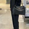Hochwertige Ledertasche mit Magnetverschluss, großes Fassungsvermögen, Umhängetasche für Pendler, Vintage-Stil