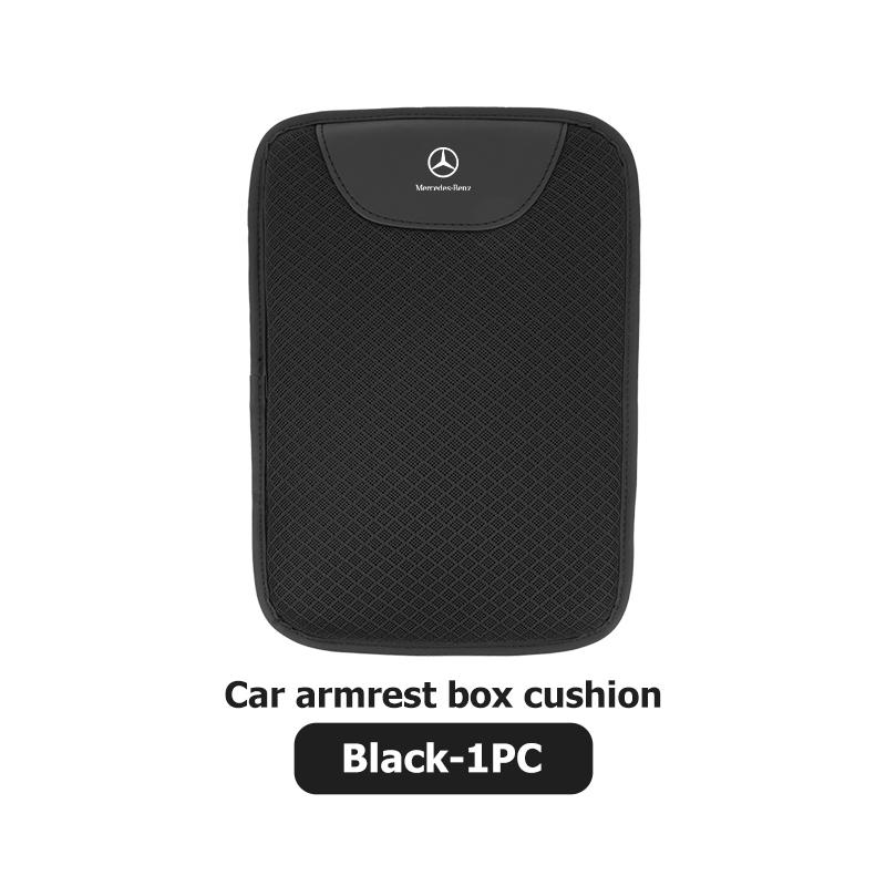 CRS1 Car Armrest Cushion Center Console Protection Anti Scratch Pad For Mercedes Benz C180 C300 W124 W176 W177 C200 C260 GLC CLE CLA