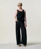 Kimjisu Pinched Layer Tank Top_Black