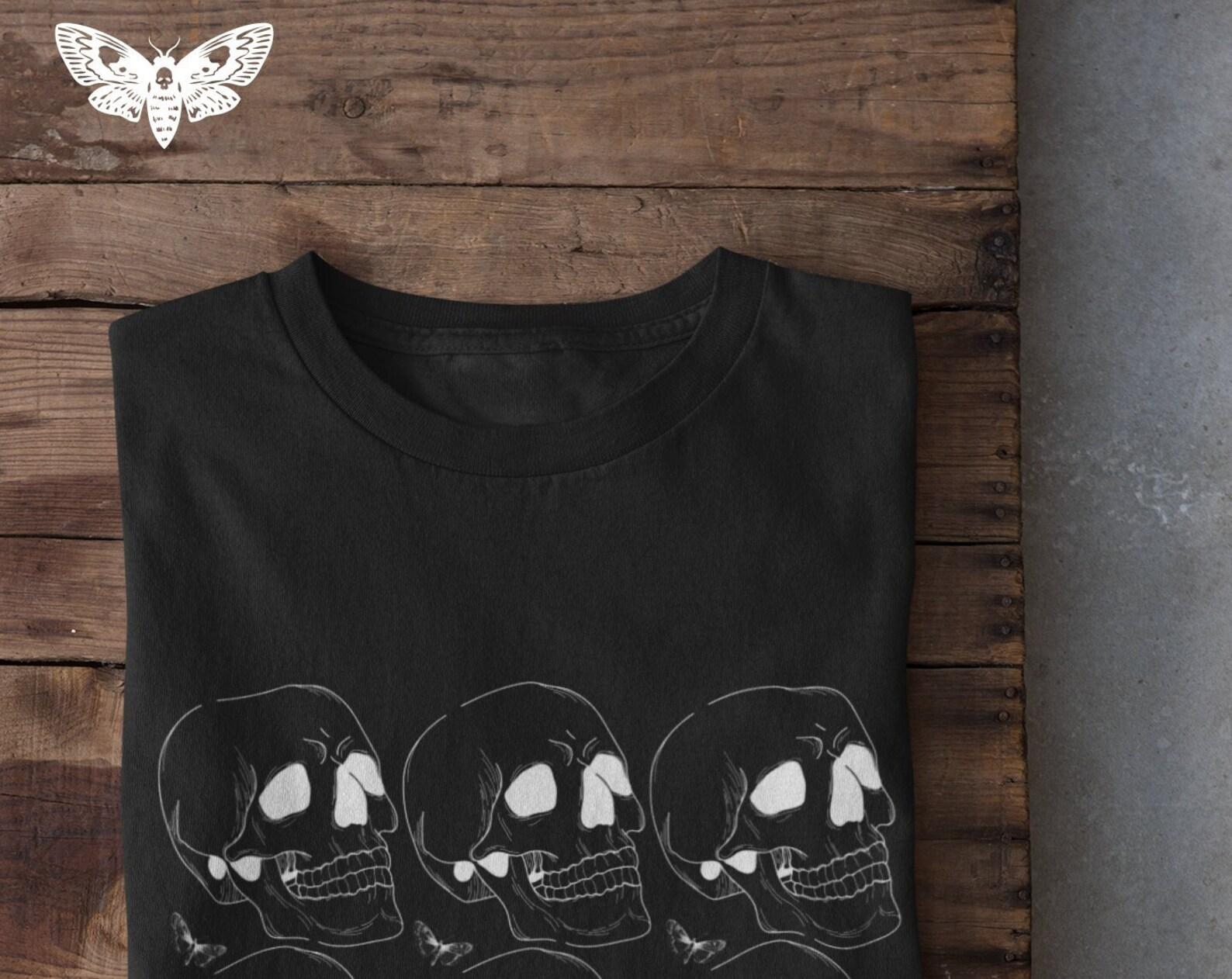 Dark Academia T-shirt, Alt Clothing, Grunge Clothing, 90s Tshirt, Mall Goth, Alternative Clothing, Grunge Fairycore, Gothic Witchy Shirt 2XL