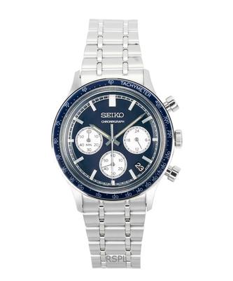 Chronograph Stainless Steel Blue Dial Quartz SSB477P1 Men's Watch