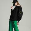 Conamore Loose Fit Sweatshirt - Black