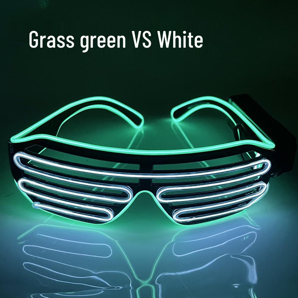LED Flashing Dual & Single Color Sunglasses - Influencer Style