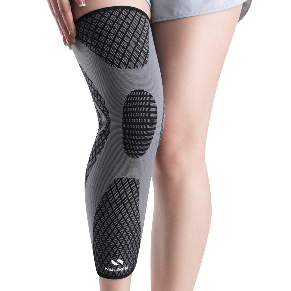 1Pc Full Leg Compression Sleeves For Men Women Long Knee Brace Support Basketball Running Workout Sports