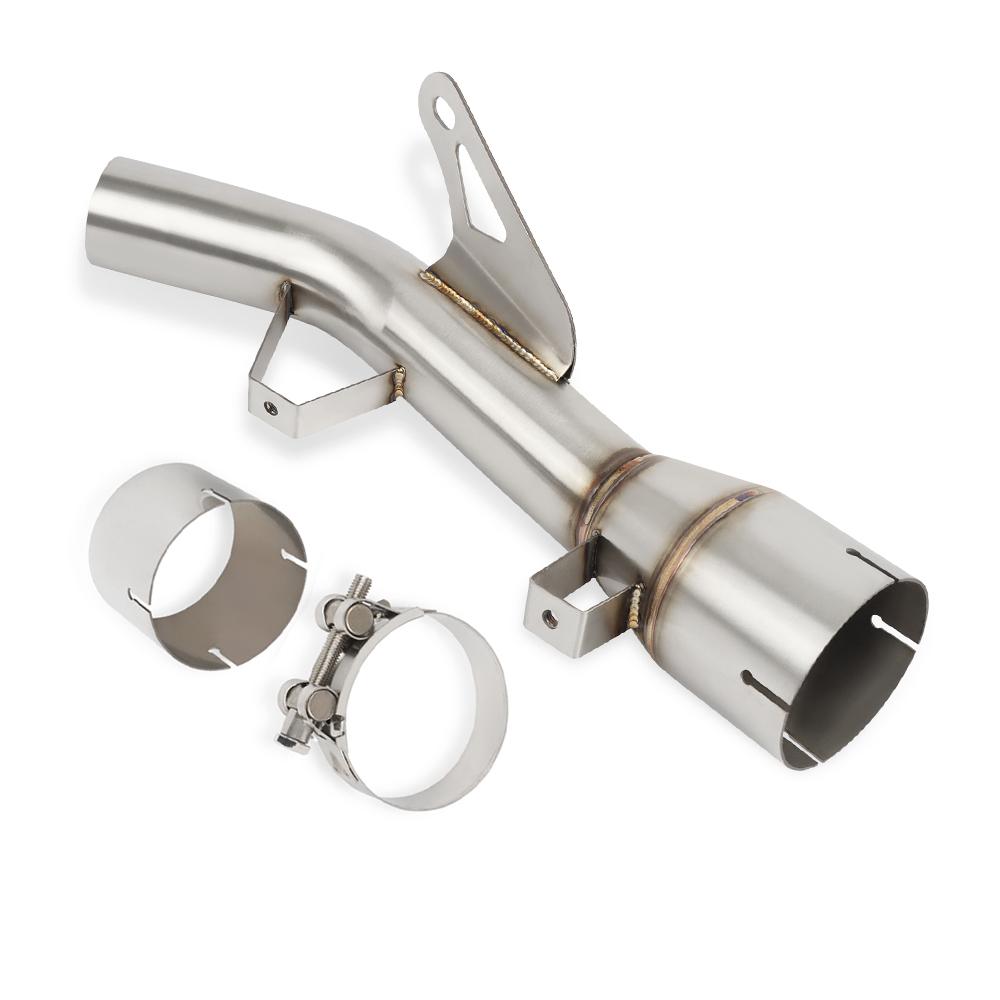 

Для Kawasaki Z 900 Z900 Z900e 2017-2025 2020 мотоцикл стальной выхлопной глушитель Eliminator комплект средней трубы