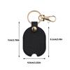 Colorful Key Cover Caps Leather Key Accessories Cuteness Key Holder Fashion Key Chain Present for Women and Girl
