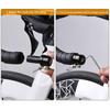 Bicycle Handlebar Bell Compacts Handlebar End Mount Handlebar Plug Type Mental Horn Anti-Theft Bike Safety Warning Alarm Bells