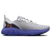 Under Armour HOVR Mega 3 Comfortable Fabric Low-Top Casual Running Shoes Women sneaker Gray Purple 3025313-101