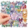 50Pcs/Set Butterfly Jewelry Series 01 PET Stickers Waterproof DIY Fashion Doodle Decals Stickers