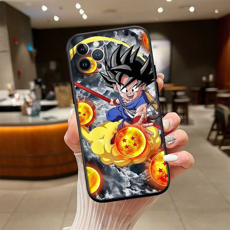 RE26 Dragon Ball Goku New High-End Shell Phone Case for Redmi Note 8 9 Pro Max 9S 9T 9C NFC 8T 8A 10A A4
