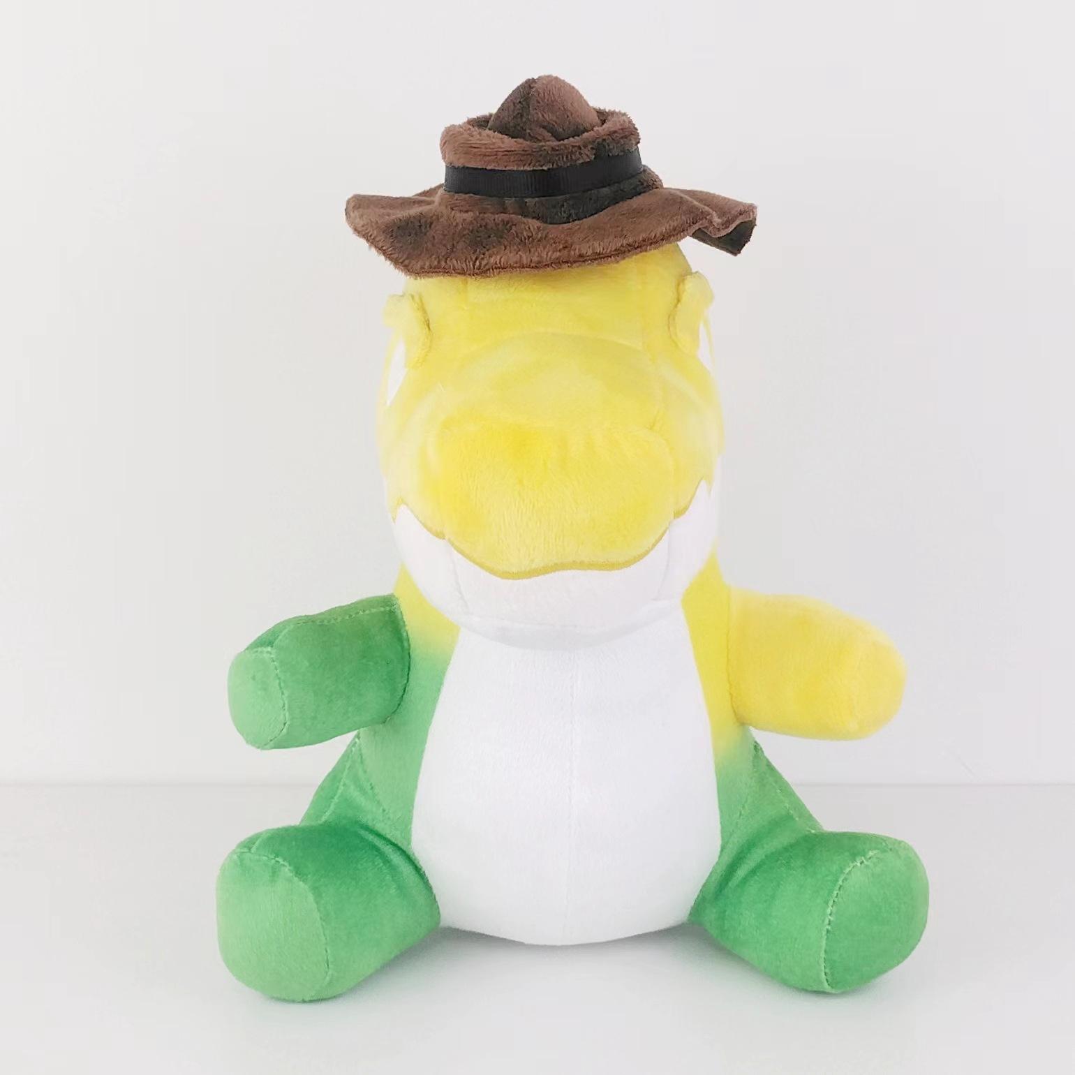 

Новая милая и красочная кукла-динозавр, цирковой периферийный подарок, клоун, милый кролик, плюшевая игрушка