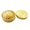 Cute Simulation Dumpling Squishy Toy Colorful Glitter Soft Squeeze Slow Rising Anti Stress Fidget Relief Toy for Kids Adults