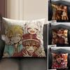 Cartoon T-Toilet-Bound Hanako-Kun Pillow Case Pattern Printed Pillowcase For Living Room Sofa Cushion Cover & Bedroom Decor