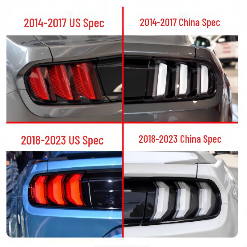 Rear Taillight Cover for 2015-2017 Ford Mustang - Dedicated Light Housing