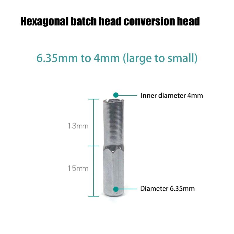 1/2Pcs Hex Shank 6.35Mm To 4Mm Insert Bit Adapter Socket Magnetic Holder Tools For Screwdriver Drill Bits Repair Phone Camera