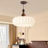 French Cream and Chinese Style Chandelier: Warm, Eye-Protective Light for Bedroom, Study, or Retro Dining Room