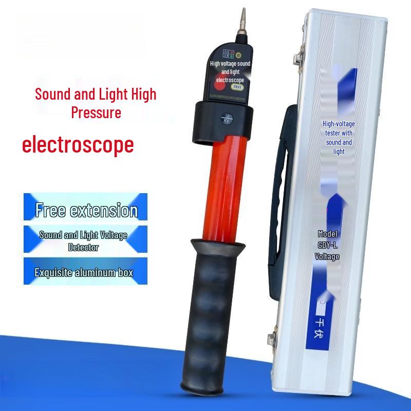 

Jun Dingying 220KV Telescopic Sound & Light High Voltage Tester