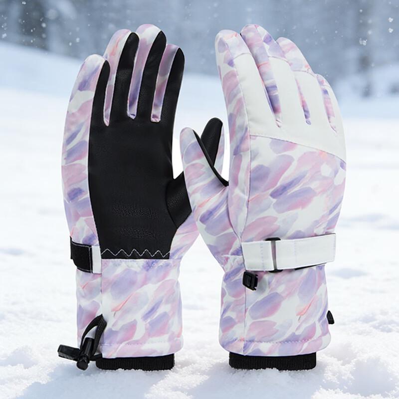 TFO 7th Gen 3M Thickened Windproof Warm Ski & Cycling Gloves M (Palm Width 11CM)
