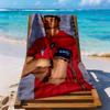 Cristiano Ronaldo Beach Towel Super Soft Microfiber Quickdry Fabric Comfortable Lightweight Perfect For Traveling Yoga Camping And Swimming